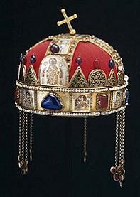 Crown of St. István (975-1038) - click for blog posting