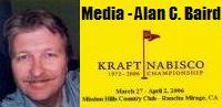 Kraft Nabisco (Dinah Shore) Golf Championship media credential, for Palm Springs Life�s blogger.